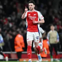 Declan Rice, figura del Arsenal vs. Real Madrid, podría perderse el partido de vuelta de los Cuartos de Final