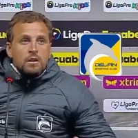 Lo golearon, lo van a despedir, y así reaccionó Chietino en rueda de prensa