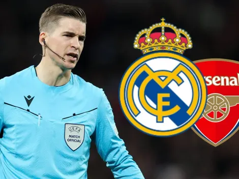 El historial del Real Madrid con François Letexier, el árbitro para la vuelta vs. Arsenal