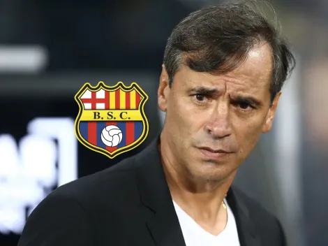 Fabián Bustos se fue de Universitario y Barcelona SC enfrentará a este DT