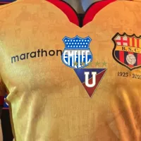 Barcelona SC presentó su nueva camiseta y se “burló” de Emelec y Liga de Quito