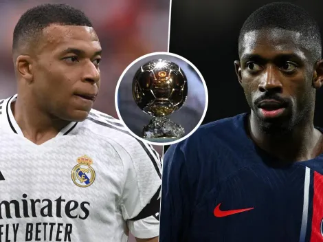 Mbappé busca arrebatarle el Balón de Oro a Dembélé