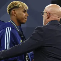 No se vio en TV: el feo gesto de Lamine Yamal durante la premiación a Portugal en la Nations League