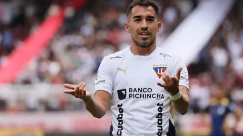 El once de Liga de Quito para enfrentar a Barcelona SC.