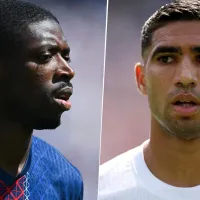 Achraf Hakimi y Ousmane Dembélé, dividieron el vestuario del PSG por el Balón de Oro