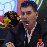 “Renuncia o…”: El contundente mensaje de la hinchada de Barcelona SC a Ismael Rescalvo