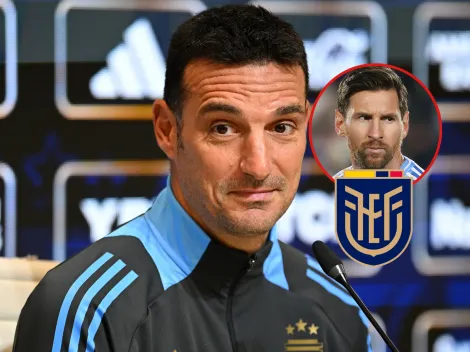 ¿Messi no juega contra Ecuador? La contundente respuesta de Lionel Scaloni