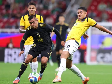 Ecuador y México empatan 1 a 1 en un partido muy polémico e intenso