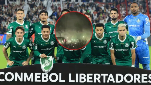Histórico recibimiento a Palmeiras en la Copa Libertadores