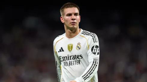 Mastantuono, cerca de no ser titular ante Liverpool.