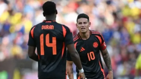 James Rodríguez y Jhon Durán con la Selección Colombia en Eliminatorias.