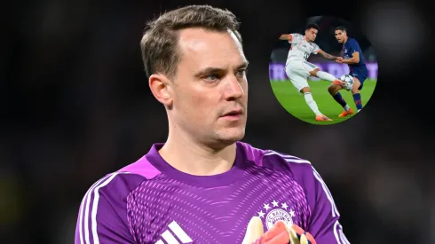 Neuer, figura ante PSG, señaló a Luis Díaz por su expuslión.