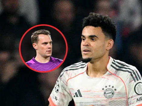 Se reveló cómo recibió Luis Díaz a Neuer tras las críticas del arquero