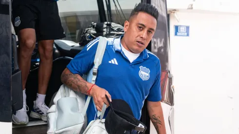Christian Cueva y su fuerte pelea con compañero de Emelec Foto: IMAGO.