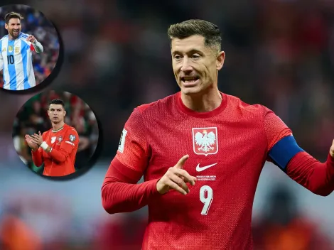 Solo CR7 le ha marcado a más países que Lewandowski