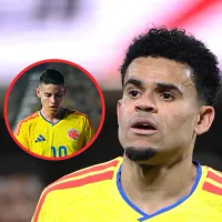Luis Díaz le dejó claro a James Rodríguez quién manda en el camerino de la Selección Colombia