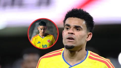 Luis Díaz le respondió a James Rodríguez una historia en Instagram.