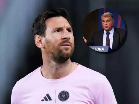 Laporta le cerró otra vez las puertas de Barcelona a Messi