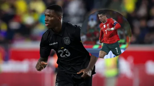 Cristiano Ronaldo 'haría' que Moisés Caicedo juegue todo el Mundial Foto: Gettyy