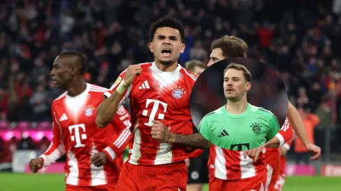 Manuel Neuer pasó de las críticas a los elogios a Lucho Díaz tras la victoria frente a St. Pauli Foto: Getty