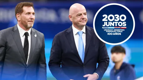 Alejandro Domínguez, presidente de la Conmebol, insiste a la FIFA para que apruebe para 2030 el Mundial de 64 selecciones.