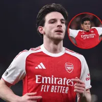 VIDEO | El viral enojo de Declan Rice con Piero Hincapié y los otros jugadores de Arsenal