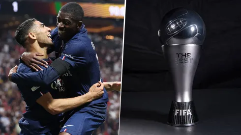 Achraf Hakimi no votó a su compañero en el PSG Ousmane Dembélé para el premio FIFA The Best.