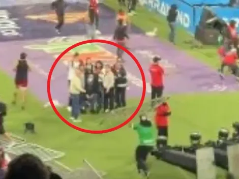 Así salió Luis Montoya de la batalla campal en el estadio Atanasio Girardot