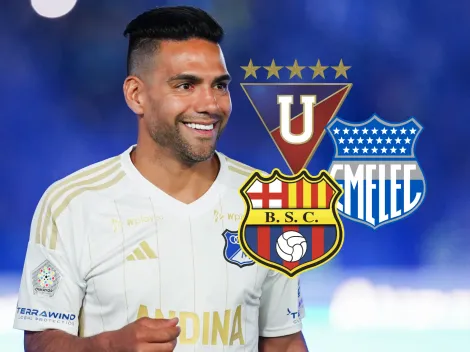 Sorpresa total: Grande de Ecuador iría por el fichaje de Radamel Falcao