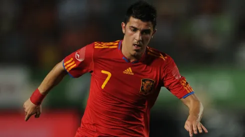 El mejor 9 de la historia para David Villa.