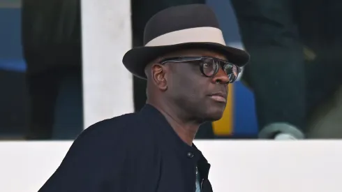 El francés, de 54 años, es un habitué en los estadios italianos para ver jugar a sus hijos Marcus y Khéphren.