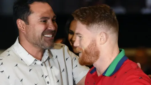 Así vivió de la Hoya la victoria de Canelo Álvarez.