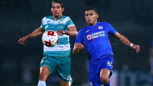 Cruz Azul y Santos Laguna chocan en la final de la Liga MX. (Getty Images)