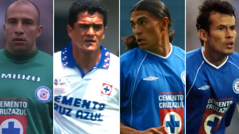 Figuras del Cruz Azul campeón 1997. (JAM Media)