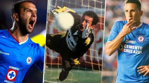 Las 10 estrellas que jugaron en Cruz Azul y nunca fueron campeones de Liga MX.