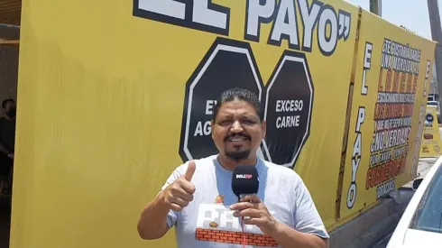 El Payo recibió a Bolavip con los brazos abiertos.