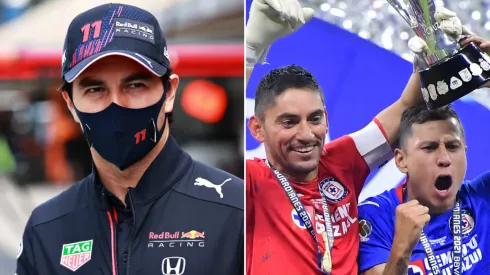 Sergio Pérez saludó a Cruz Azul tras el campeonato. (Getty / Imago7)