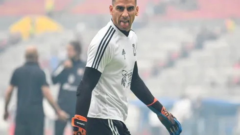 Nahuel Guzmán tuvo un fuerte accidente en el entrenamiento. (Imago 7)