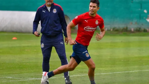 Jesús Molina en la pretemporada de Chivas