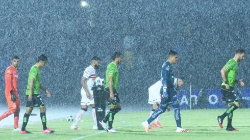 Tormenta eléctrica en el partido Juárez contra Toluca.