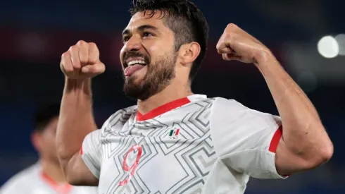 Henry Martín anotó dos goles en el México ante Corea de Cuartos de Final en Tokio 2020.