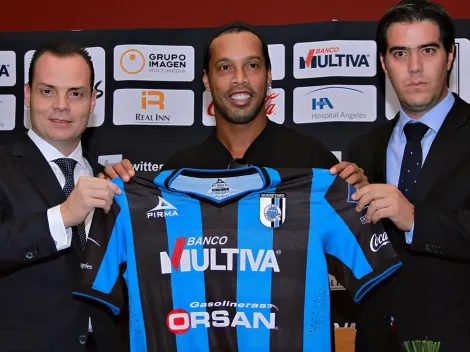 Traer a Ronaldinho al Querétaro no valió la pena: Adolfo Ríos