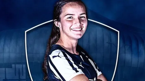 Valeria del Campo, la primera futbolista extranjera en la historia de Rayadas.
