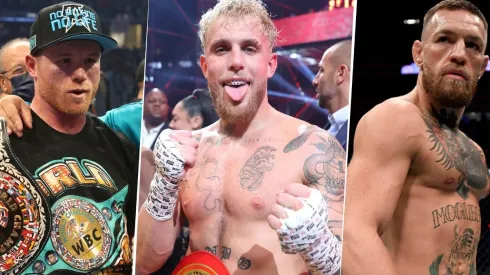Canelo Álvarez y Conor McGregor integran la lista de nombres a golpear de Jake Paul