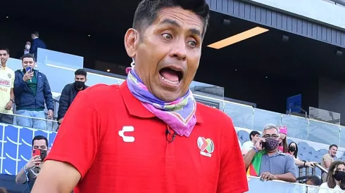 Jorge Campos fue la leyenda invitada al All-Star Game Skills Challenge.