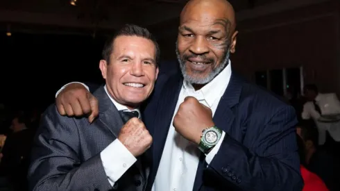 Chávez y Tyson tuvieron un encuentro único en Estados Unidos.