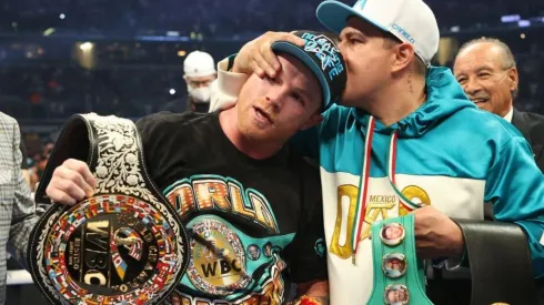 Increíble mural de Eddy Reynoso y Canelo Álvarez