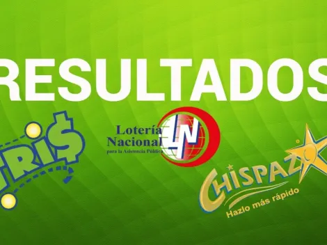 ◉ Lotería Nacional Tris y Chispazo de HOY: resultados y números ganadores domingo 3 de octubre | Sorteo Lotenal Clásico 27602 y 8639