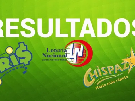 ◉ Resultados Lotería Tris y Chispazo de HOY: números ganadores sábado 9 de octubre | Sorteo 27632 y 8650 Lotenal