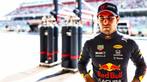 Sergio Pérez en las pruebas del Gran Premio de Estados Unidos.